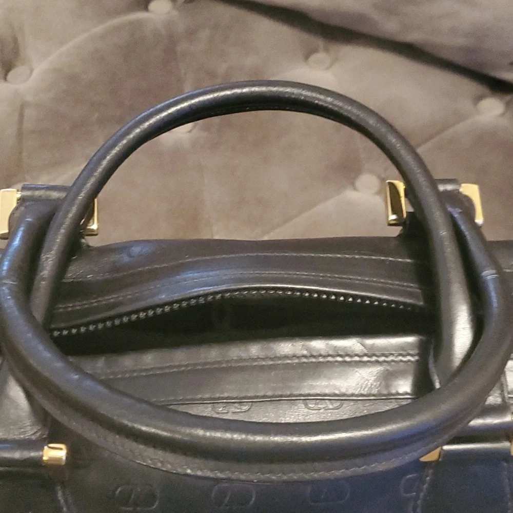 AUTHENTIC Valentino GARAVANI Vintage Boston Bag Satchel - Picture 3 of 5